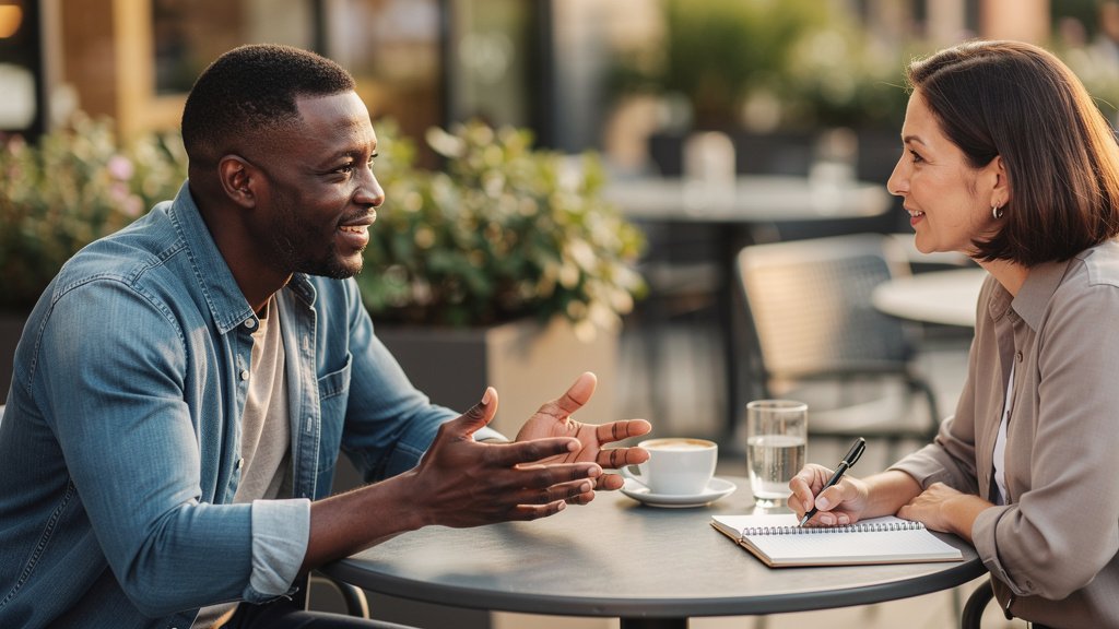 Men can improve low self-esteem in relationships through accountability, communication, and appropriate support.